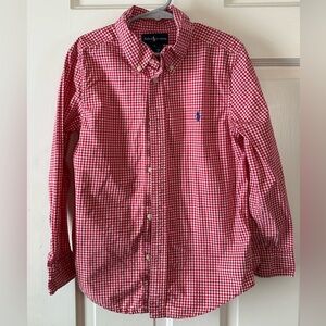 Ralph Lauren Boy’s Red Checkered Shirt
